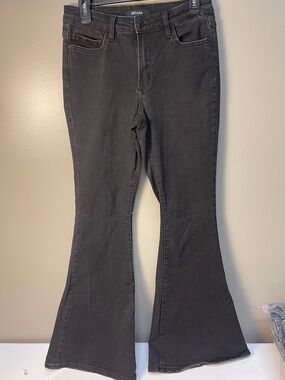 Zenana Outfitters Black High-Rise Flared Jeans